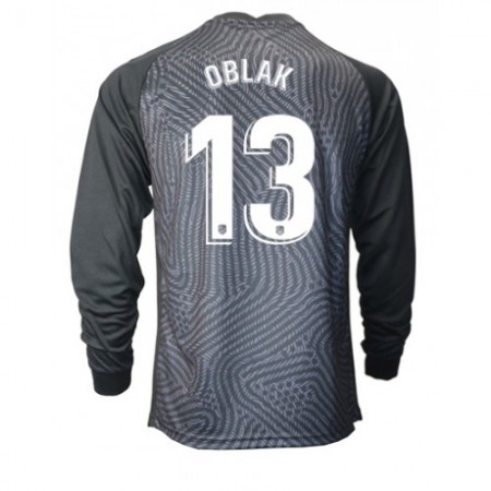 Atlético Madrid Jan Oblak 13 Målmand trøje 2020-21 M004 L/S